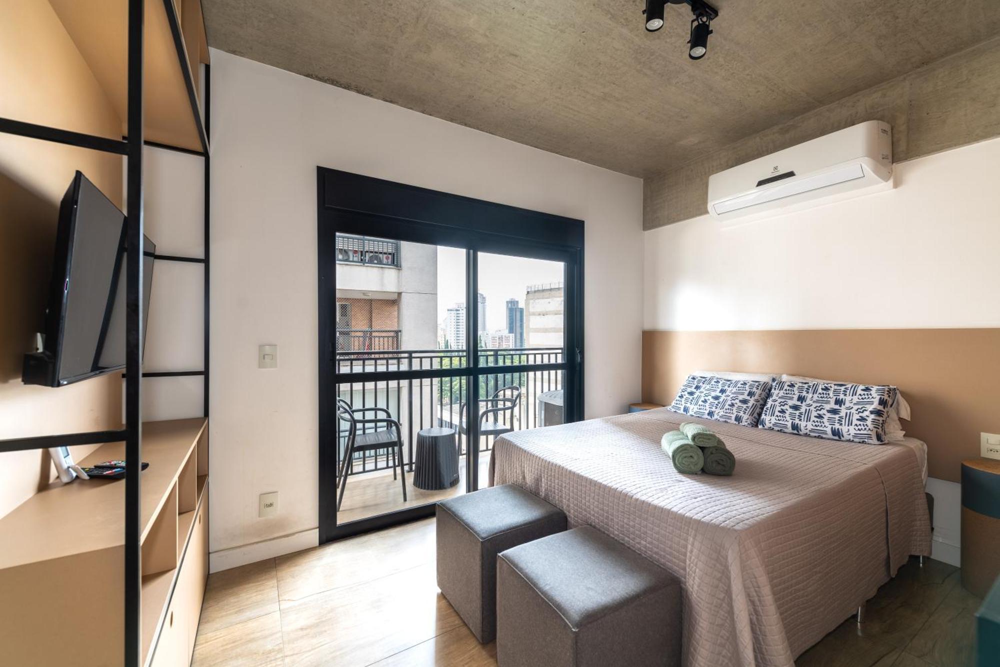 83 New Studio Next Paulista Av, Fast Wifi And Balcony Sao Paulo Exterior photo